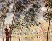 阿尔弗莱德 西斯莱 : Sunny Afternoon, Willows by the Loing